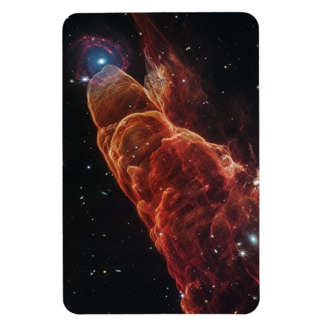 James Webb Space Telescope Cosmic Tornado Magnet (Vertical)