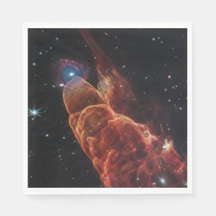 James Webb Space Telescope Cosmic Tornado Napkins