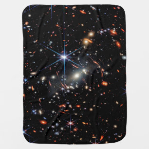 James Webb Space Telescope First Deep Field Baby Blanket