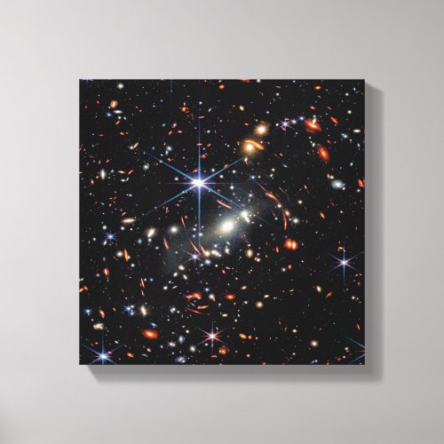 James Webb Space Telescope First Deep Field Canvas Print