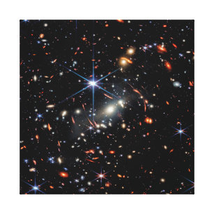 James Webb Space Telescope First Deep Field Canvas Print