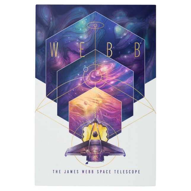 James Webb Space Telescope Illustration Art (Front)