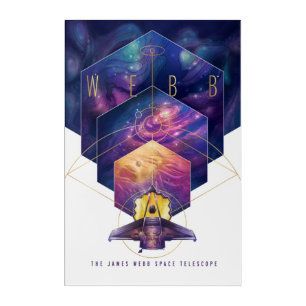 James Webb Space Telescope Illustration Art