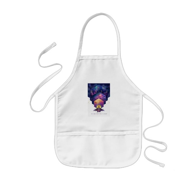 James Webb Space Telescope Illustration Art Kids' Apron (Front)