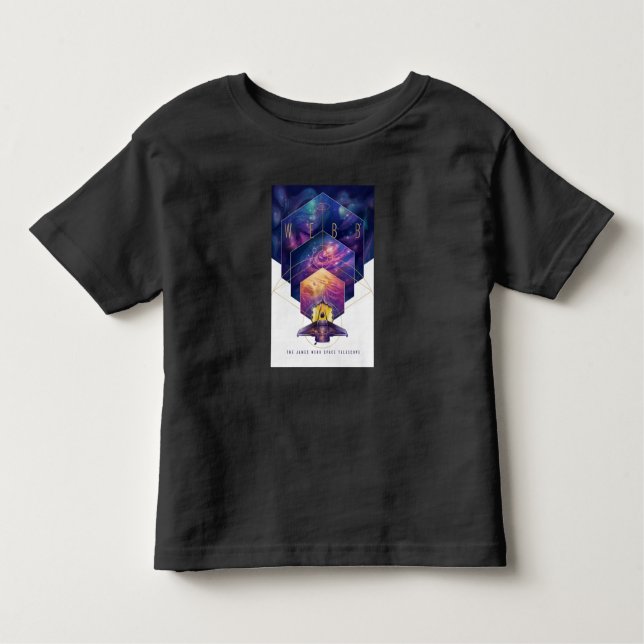 James Webb Space Telescope Illustration Art Toddler T-shirt (Front)