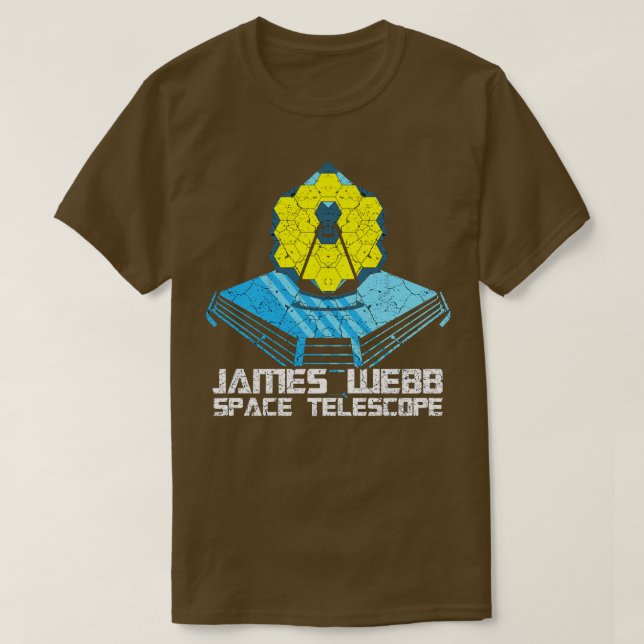 James Webb Space Telescope JWST 8 T-Shirt (Design Front)