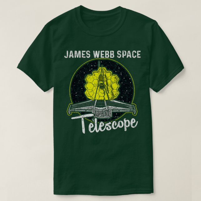 James Webb Space Telescope JWST 9 T-Shirt (Design Front)
