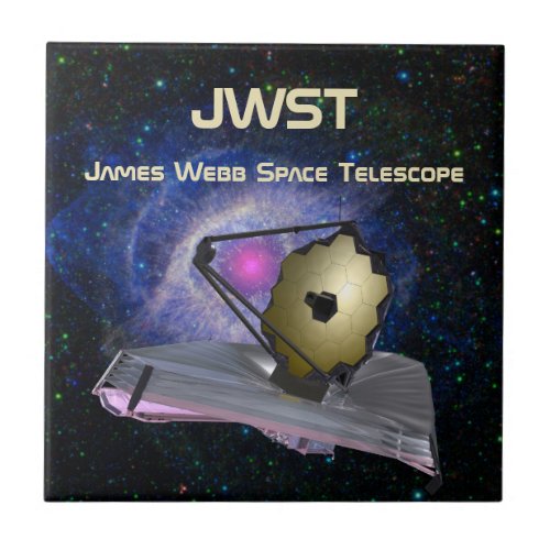 James Webb Space Telescope JWST Ceramic Tile