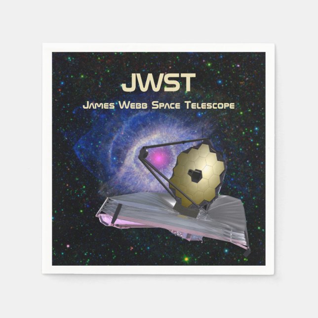 James Webb Space Telescope JWST Napkins (Front)