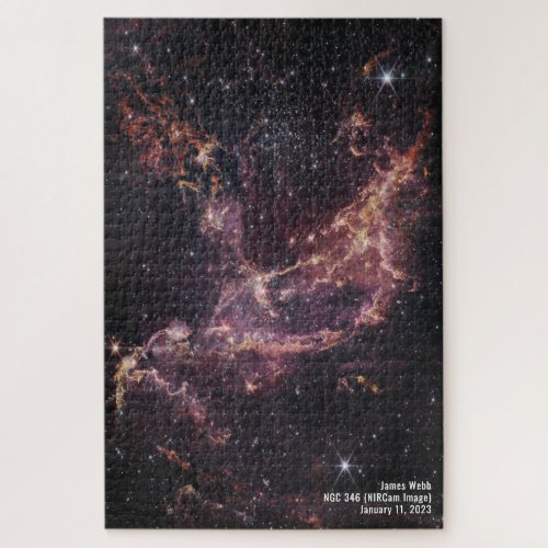 James Webb Space Telescope NGC 346 NIRCam Image Jigsaw Puzzle