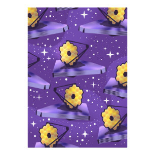 James Webb Space Telescope pattern Photo Print