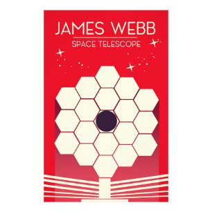 james webb space telescope, photo print