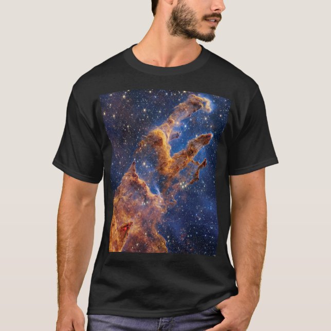 James Webb Space Telescope Pillars of Creation T-Shirt (Front)
