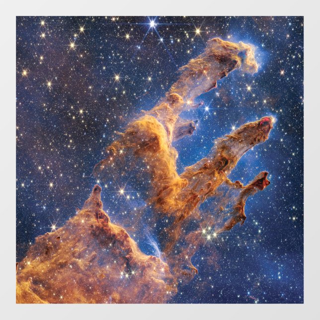 James Webb Space Telescope Pillars of Creation Wall Decal (Front)