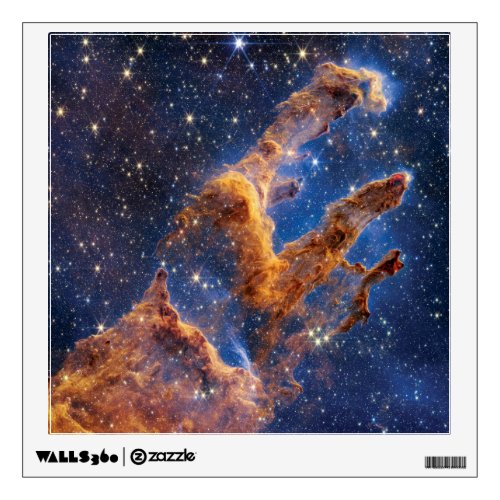 James Webb Space Telescope Pillars of Creation Wall Decal