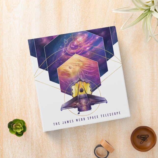 James Webb Space Telescope Poster. 3 Ring Binder (In Situ)