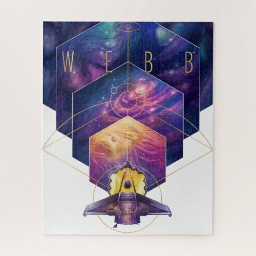 James Webb Space Telescope Poster Jigsaw Puzzle