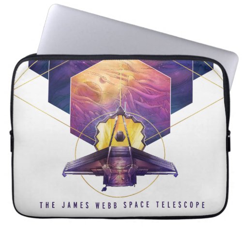 James Webb Space Telescope Poster Laptop Sleeve