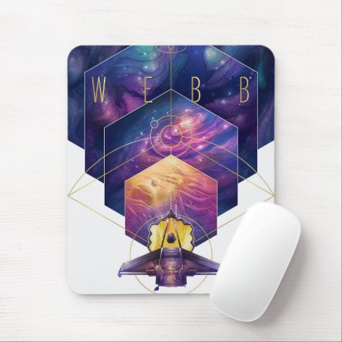 James Webb Space Telescope Poster Mouse Pad