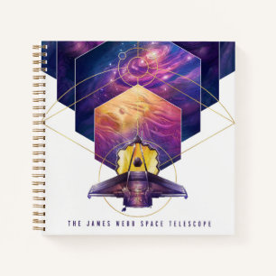 James Webb Space Telescope Poster. Notebook