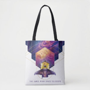 James Webb Space Telescope Poster. Tote Bag