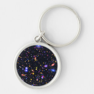 James Webb Space Telescope Simulation - Pop Art Keychain