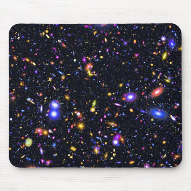 James Webb Space Telescope Simulation - Pop Art Mouse Pad (Front)