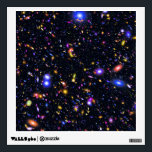 James Webb Space Telescope Simulation - Pop Art Wall Decal<br><div class="desc">An enhanced pop art simulation of James Webb Space Telescope's field of view shows billions of galaxies with unprecedented clarity.</div>