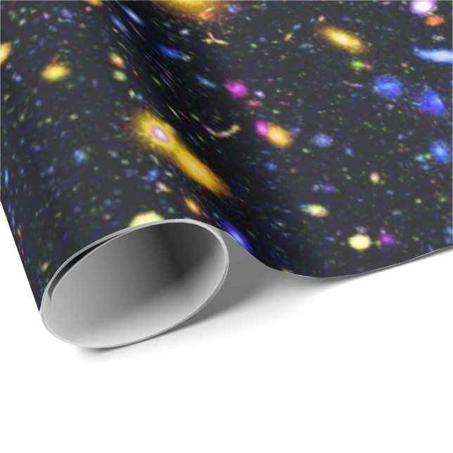James Webb Space Telescope Simulation - Pop Art Wrapping Paper (Roll Corner)