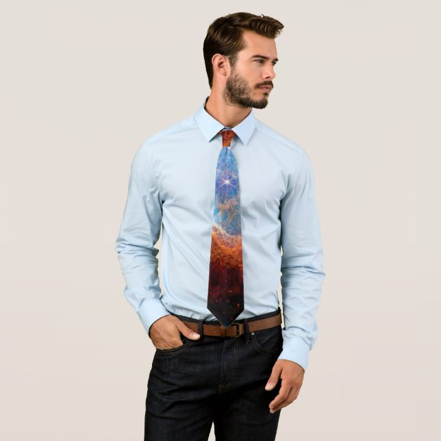 James Webb Space Telescope Southern Ring Nebula Neck Tie (In Situ)