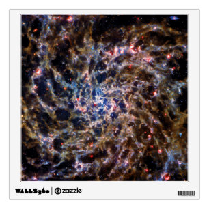 James Webb Space Telescope Spiral Galaxy IC 5332 Wall Decal