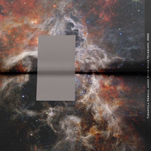 James Webb Tarantula Nebula Hi_Res 2022 Decoupage Tissue Paper
