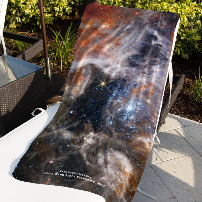 James Webb Tarantula Nebula Hi-Res Image 2022 Beach Towel (Creator Uploaded)