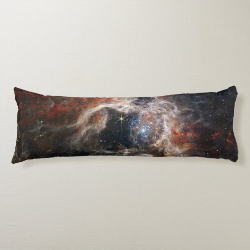 James Webb Tarantula Nebula Hi_Res Image 2022 Body Pillow