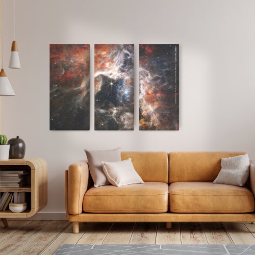 James Webb Tarantula Nebula Hi_Res Image 2022 Canvas Print
