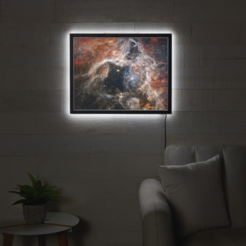James Webb Tarantula Nebula Hi_Res Image 2022 LED Sign