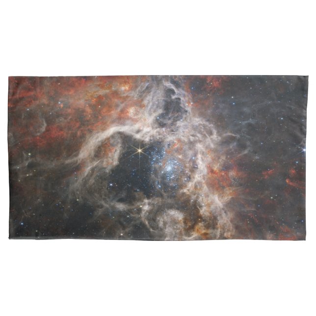 James Webb Tarantula Nebula Hi-Res Image 2022 Pillow Case (Front)