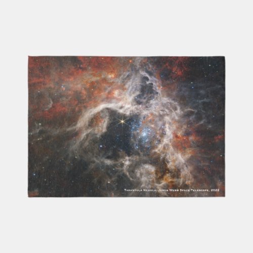 James Webb Tarantula Nebula Hi_Res Image 2022 Rug