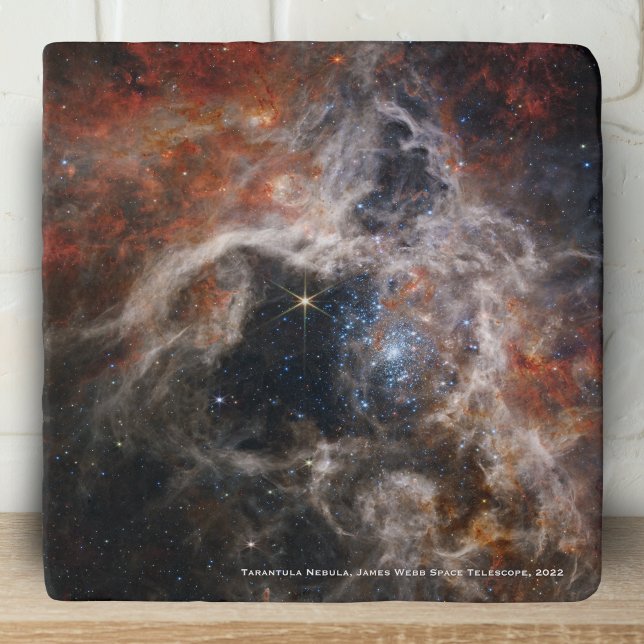 James Webb Tarantula Nebula Hi-Res Image 2022 Trivet (Creator Uploaded)