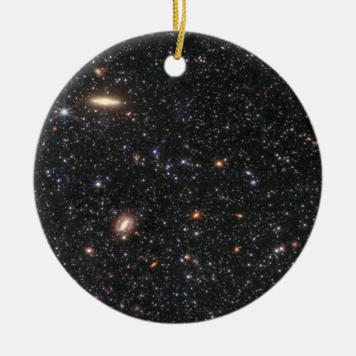 James Webb Telescope Dwarf Galaxy Ceramic Ornament