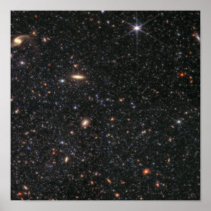 James Webb Telescope Dwarf Galaxy  Poster