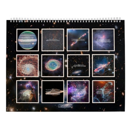 James Webb Telescope Photo Calendar