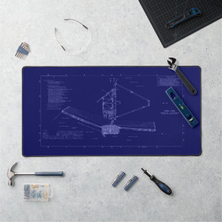 James Webb Unveiling the Universe's Blueprint Desk Mat