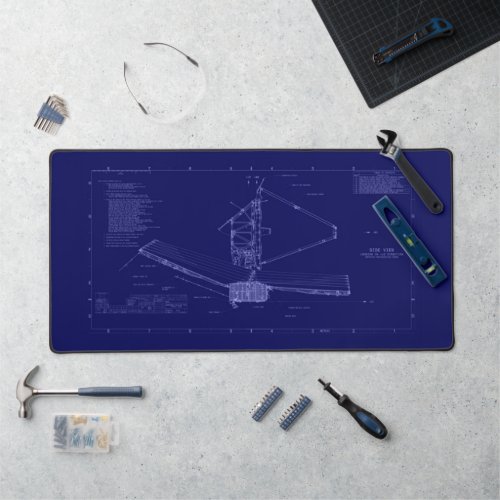  James Webb Unveiling the Universes Blueprint Desk Mat