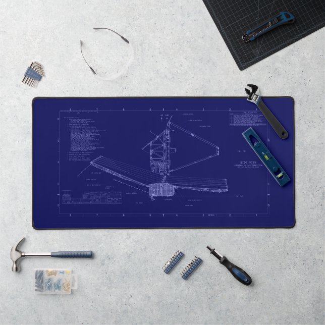  James Webb Unveiling the Universe's Blueprint Desk Mat (Workstation)