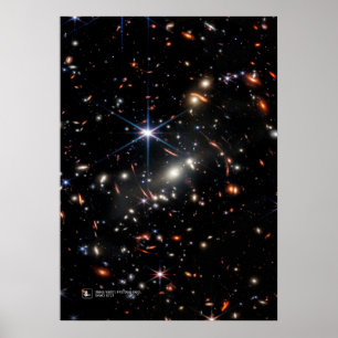 James Webb's First Deep Field (James Webb/JWST) Poster