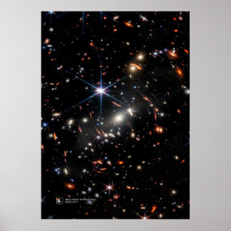 James Webb's First Deep Field (James Webb/JWST) Poster