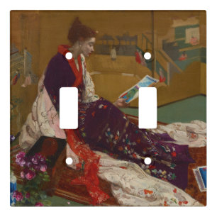 James Whistler - Caprice in Purple and Gold Light Switch Cover