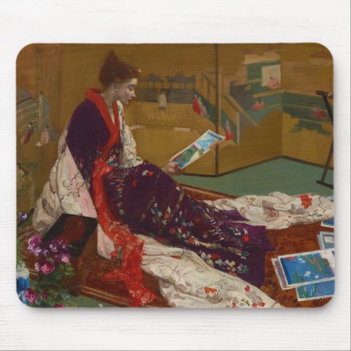 James Whistler _ Caprice in Purple and Gold Mouse Pad