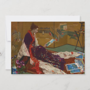 James Whistler - Caprice in Purple and Gold Thank You Card